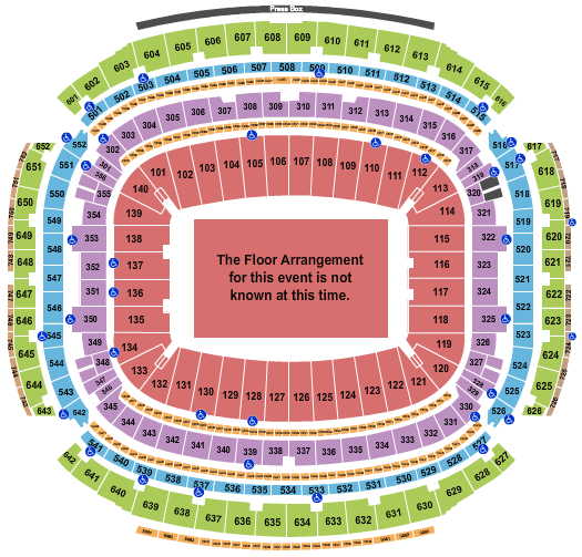 NRG Stadium Usher Seating Chart