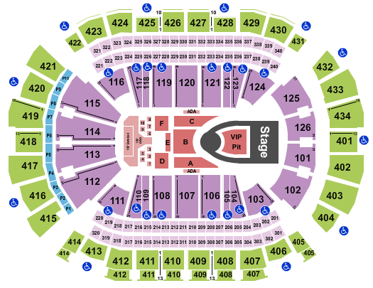 Toyota Center Usher Seating Chart